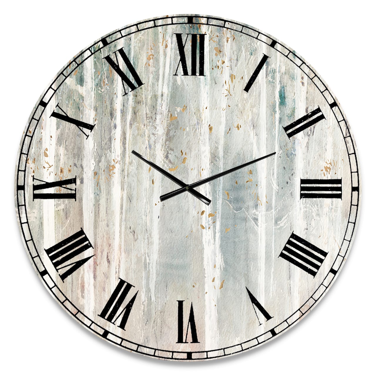 Designart 'A Woodland Walk Into The Forest Iii Traditional Wall Clock
